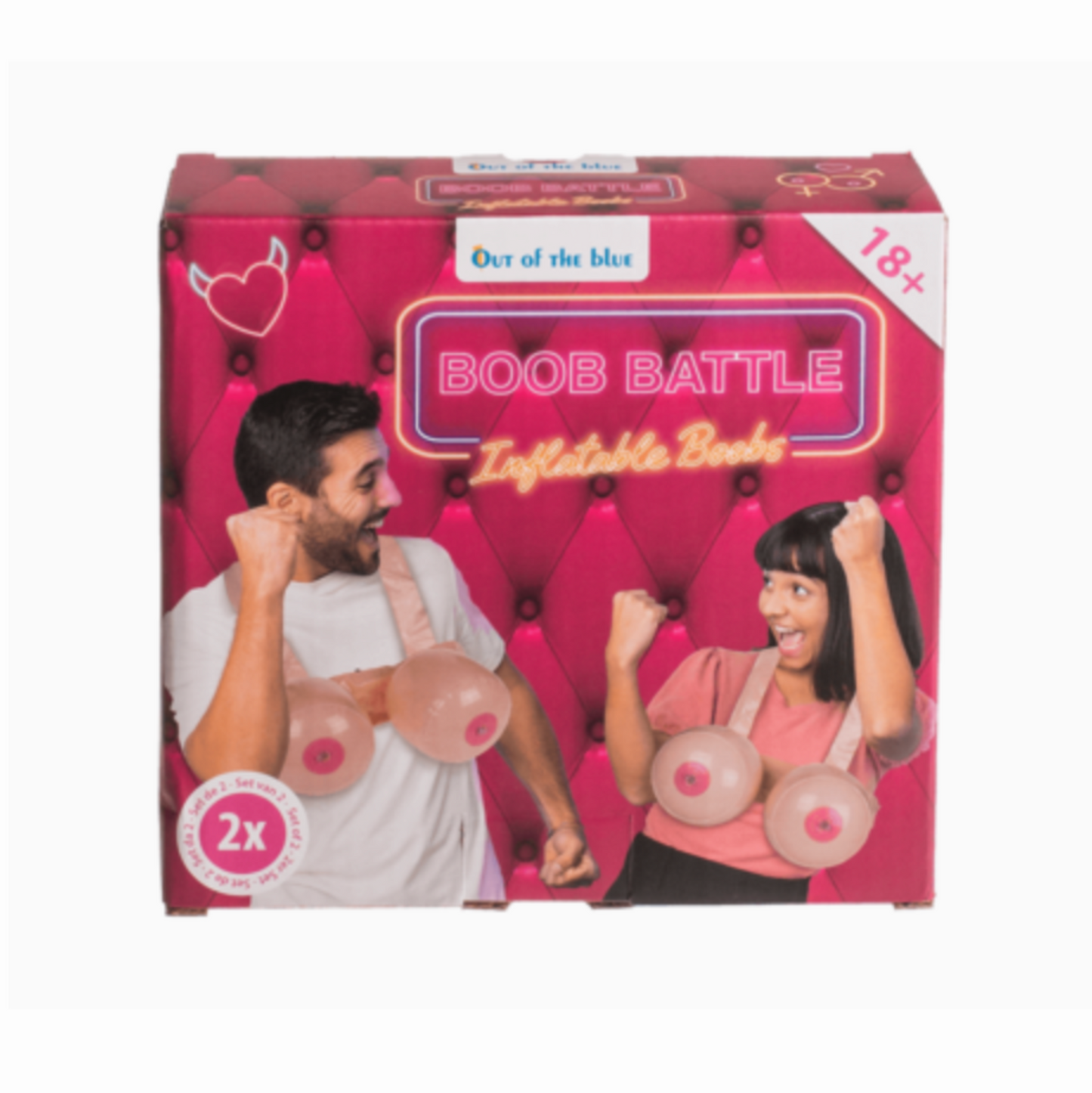 Seins Gonflables Boob Battle - Jeu humoristique