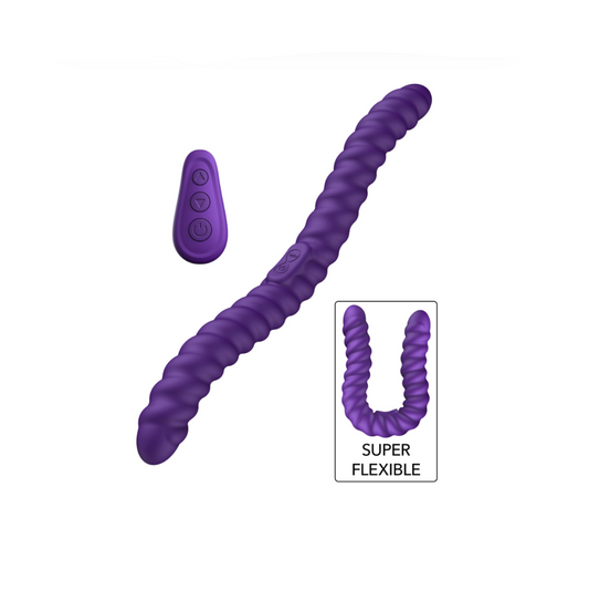 She.E.O Dual-Sided Flexibel Vibrator - Vibromasseur double flexible