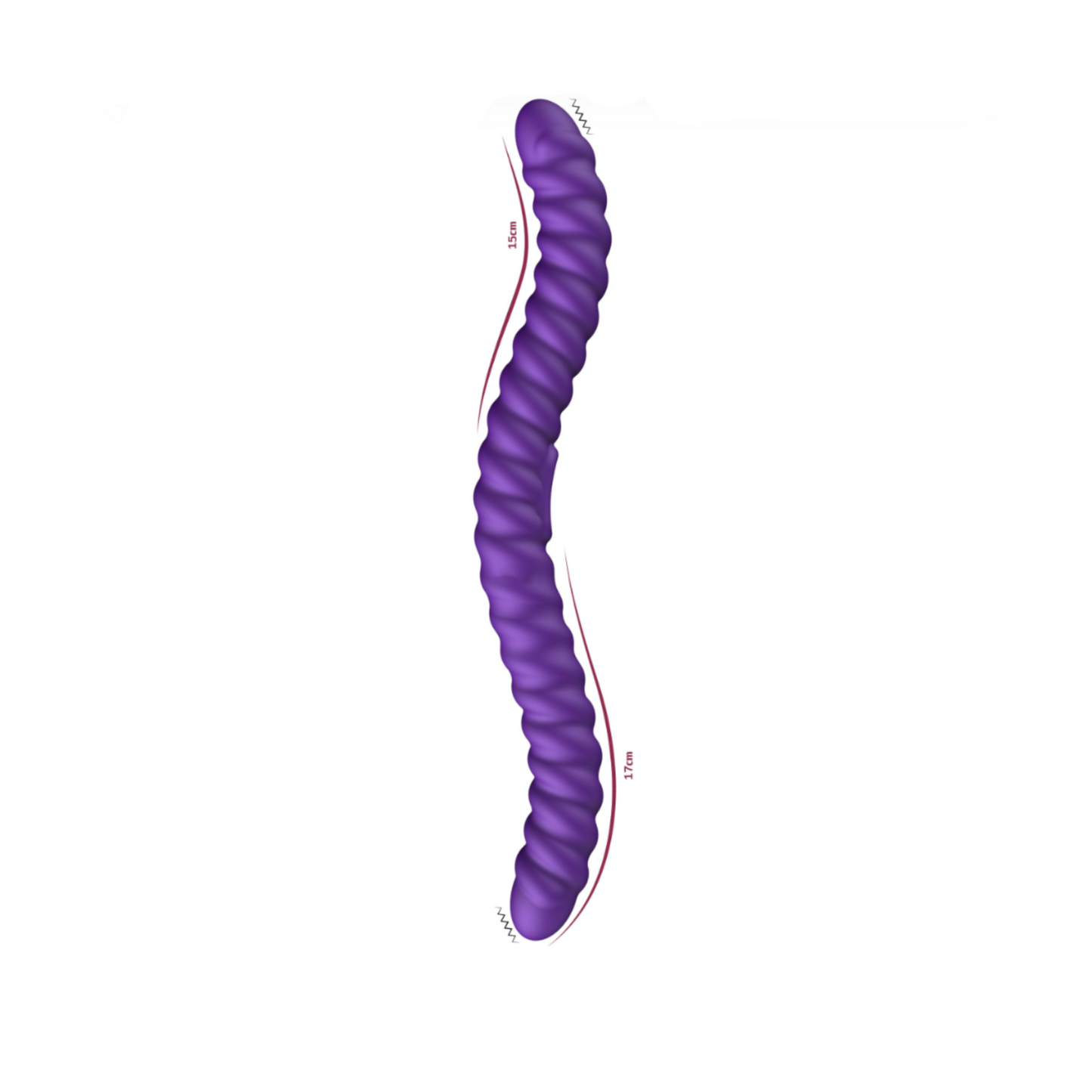 She.E.O Dual-Sided Flexibel Vibrator - Vibromasseur double flexible