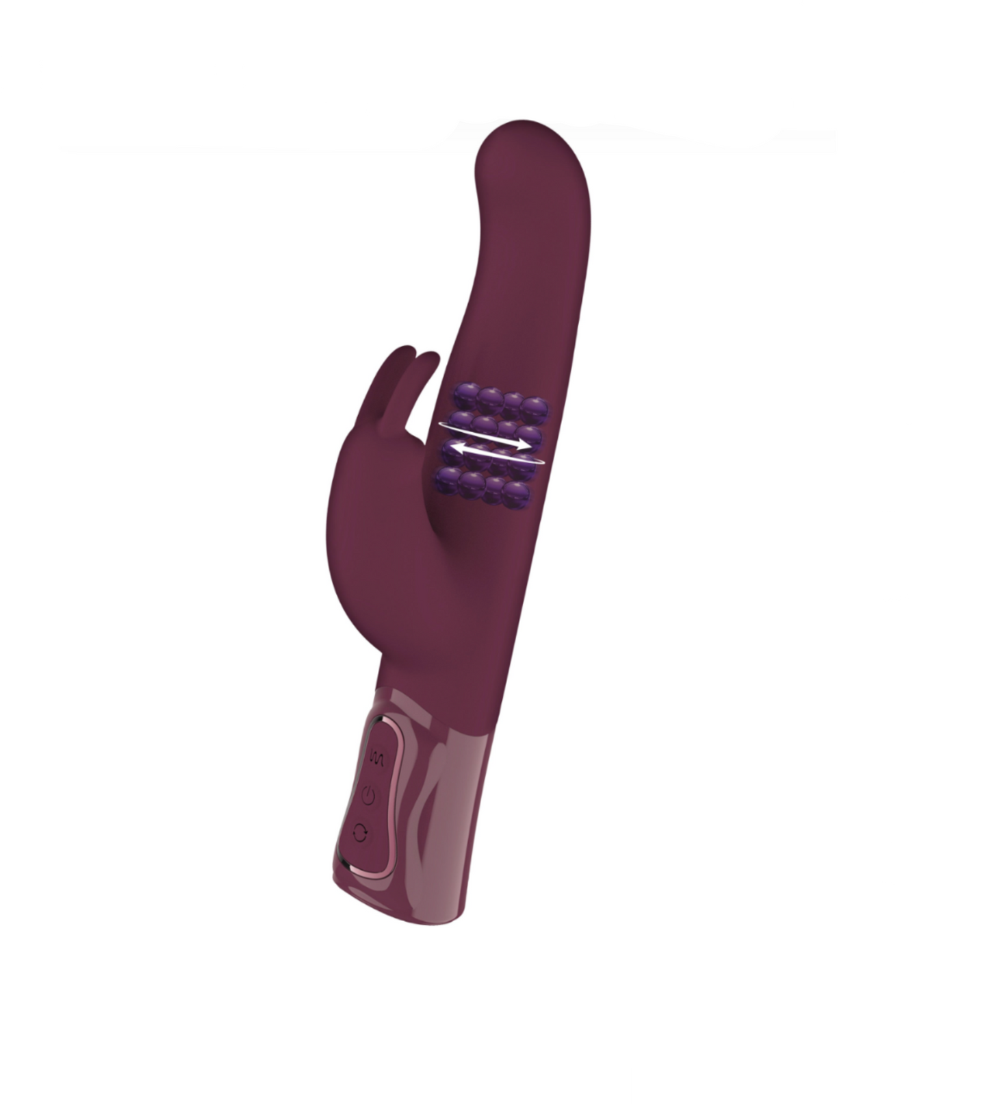 She.E.O Thick Rotating Rabbit Vibrator – Vibromasseur Rabbit Rotatif à Perles 25 cm