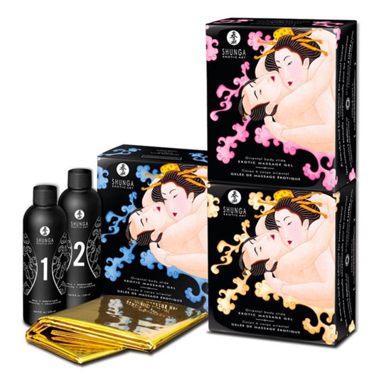 Shunga Gelée de Massage Oriental Corps à Corps