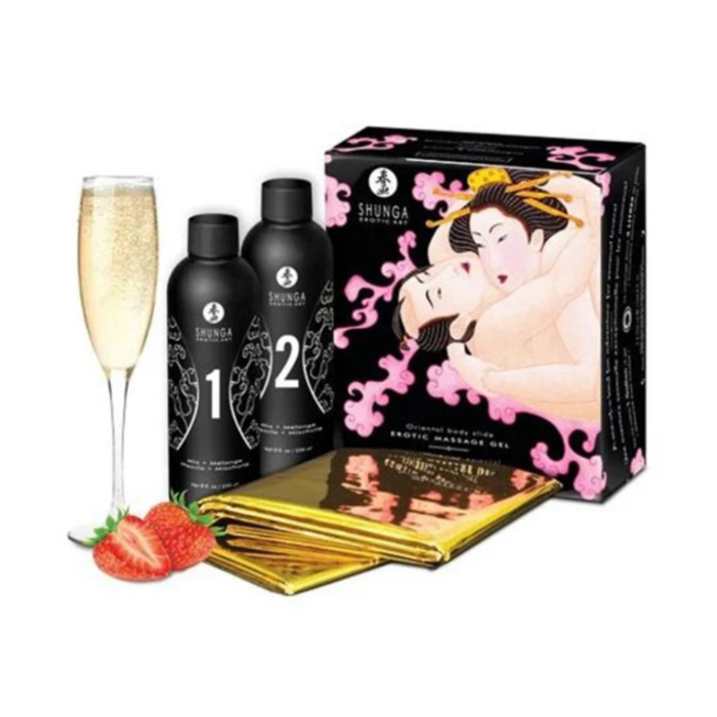 Shunga Gelée de Massage Oriental Corps à Corps