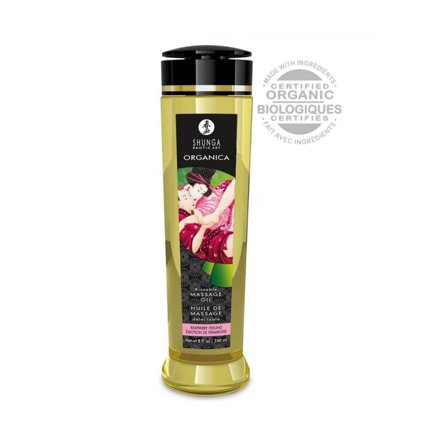 Shunga Organica Bio - Huile de massage délectable 240 ml