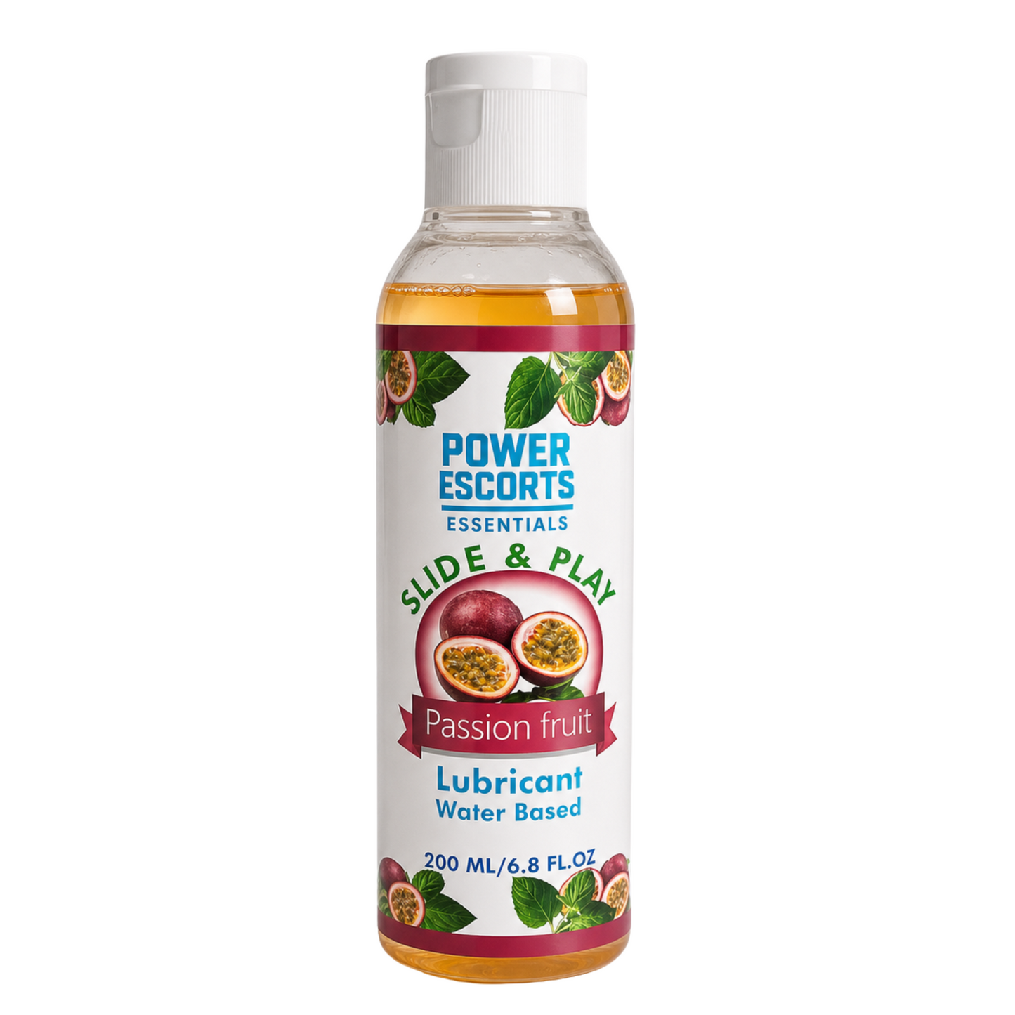 Slide & Play Passion Fruit - Lubrifiant comestible fruit de la passion 200 ml