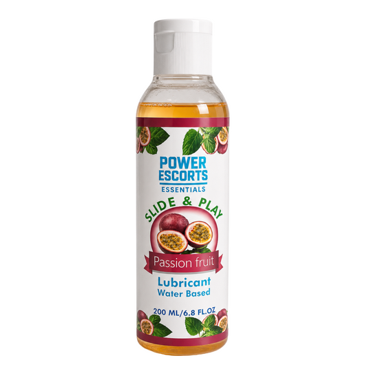 Slide & Play Passion Fruit - Lubrifiant comestible fruit de la passion 200 ml