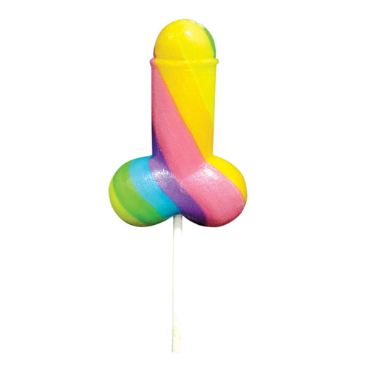 Spencer & Fleetwood  Rainbow Cock Pop - Sucette colorée