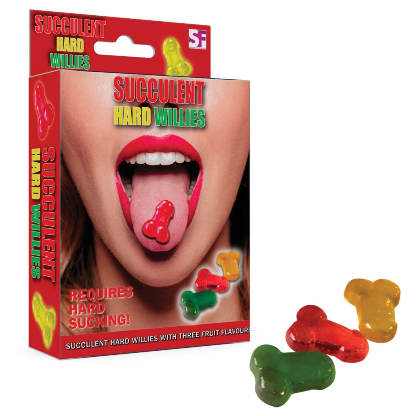 Spencer & Fleetwood Succulent Hard Willies - Bonbons fruités
