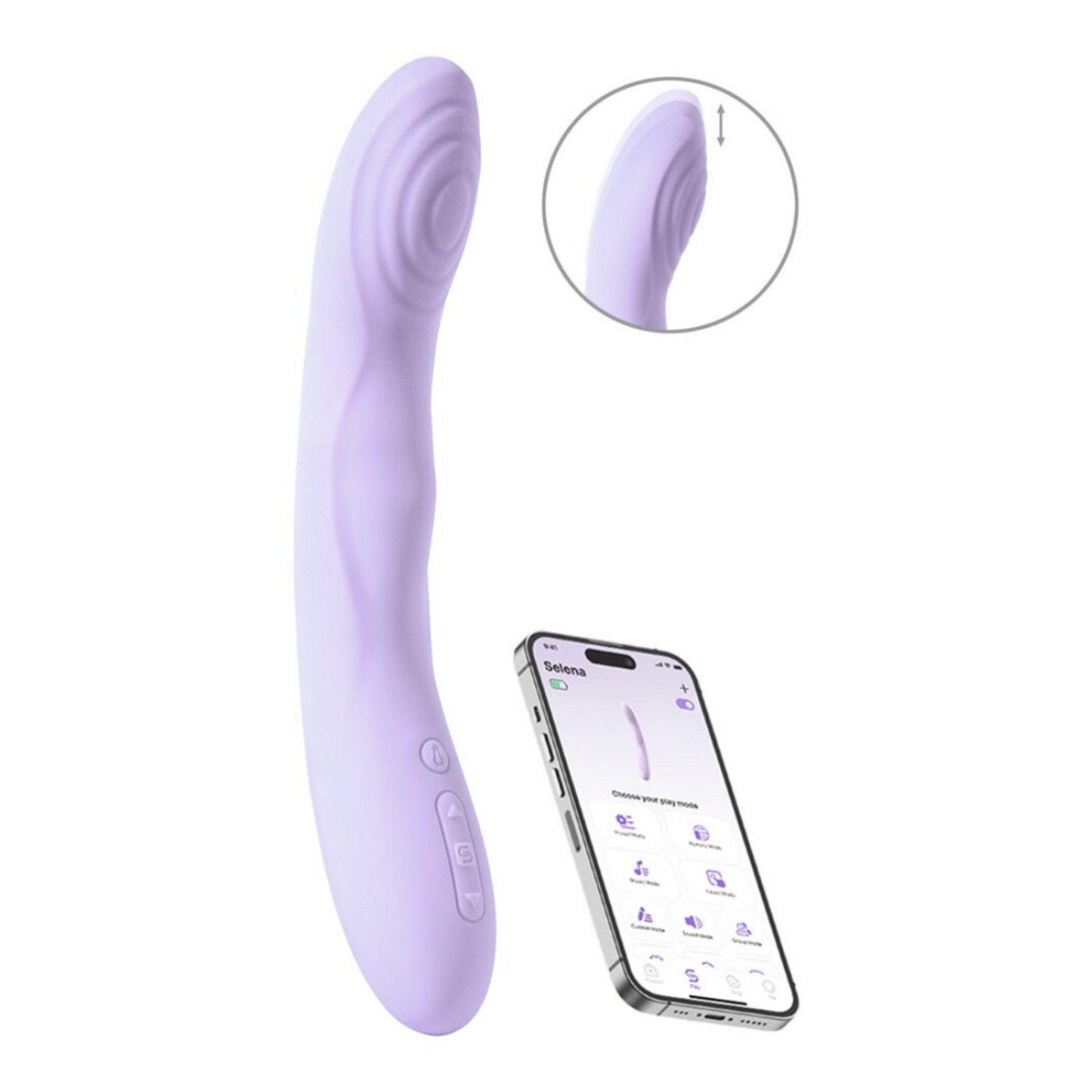 Svakom Selena - Vibromasseur chauffant connecté