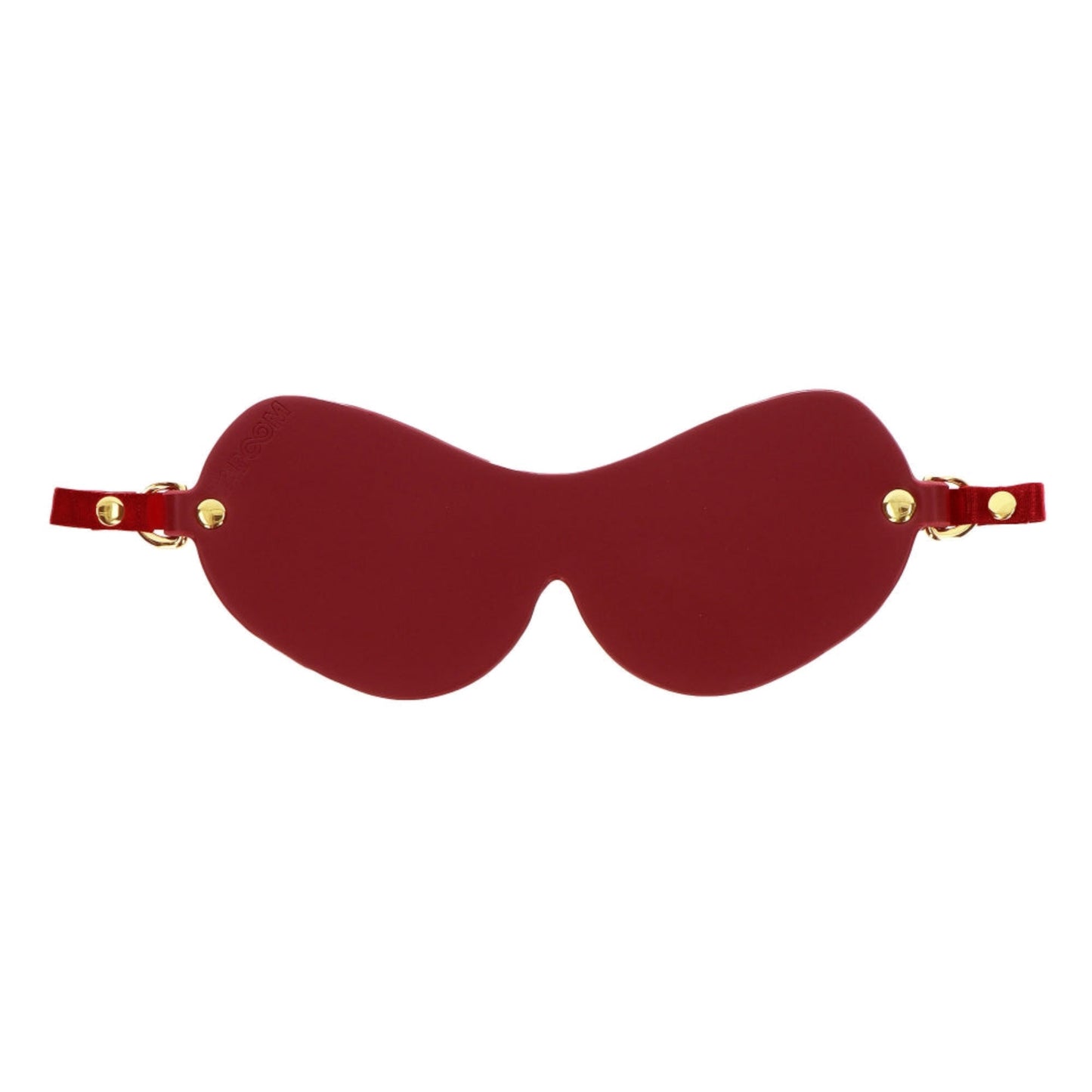 Taboom Avantgarde – Masque BDSM pour les yeux bordeaux et doré
