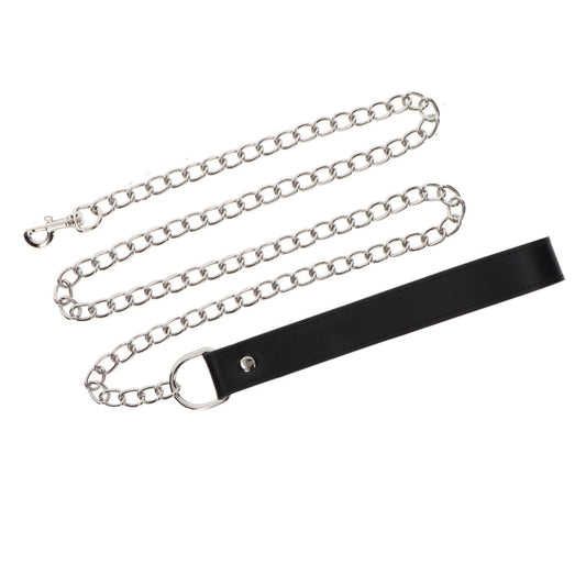Taboom Chain Leash – laisse BDSM similicuir réglable