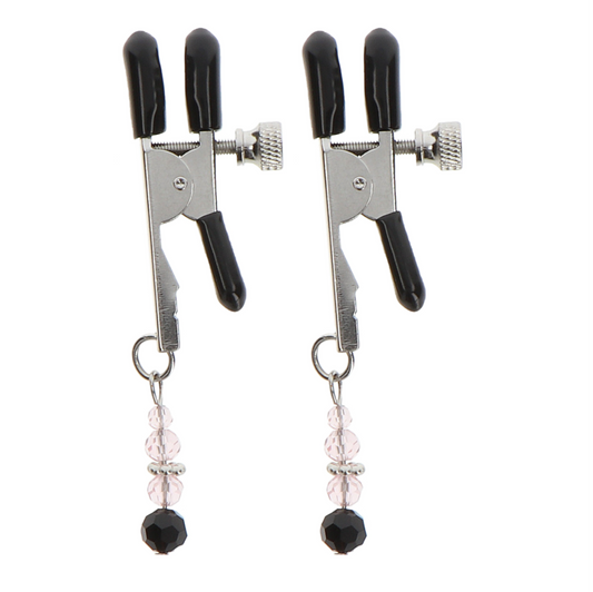 Taboom Clamps with Beads - Pinces à tétons ajustables avec perles