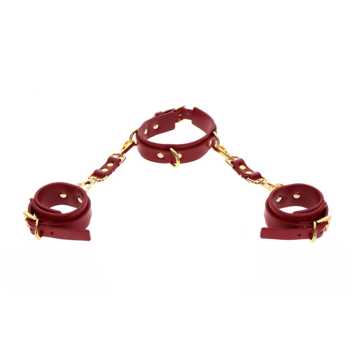 Taboom Kit Collier BDSM D-Ring et Menottes