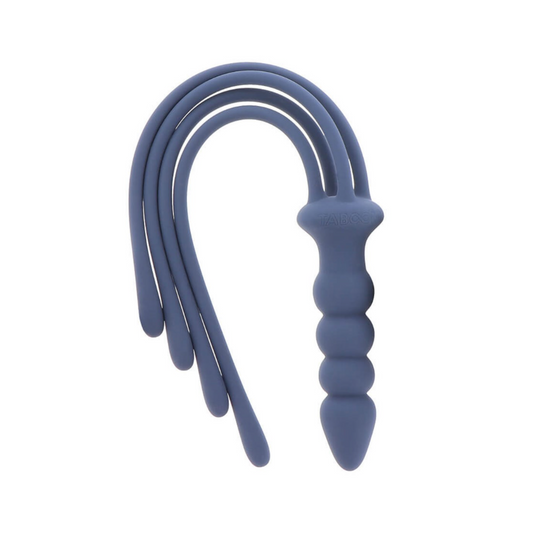 Taboom Whip & Plug - Fouet BDSM 2-en-1 avec plug anal