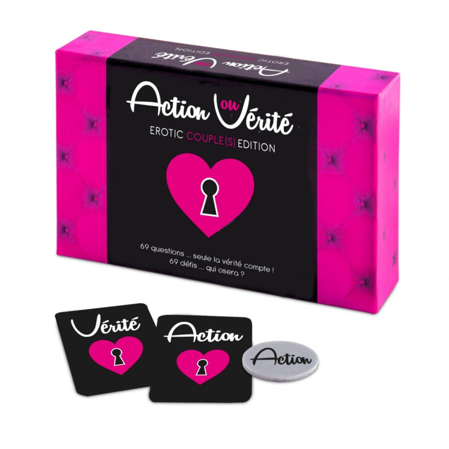 Tease & Please Action ou Vérité Édition Couple - Jeu pour couple FR/DE