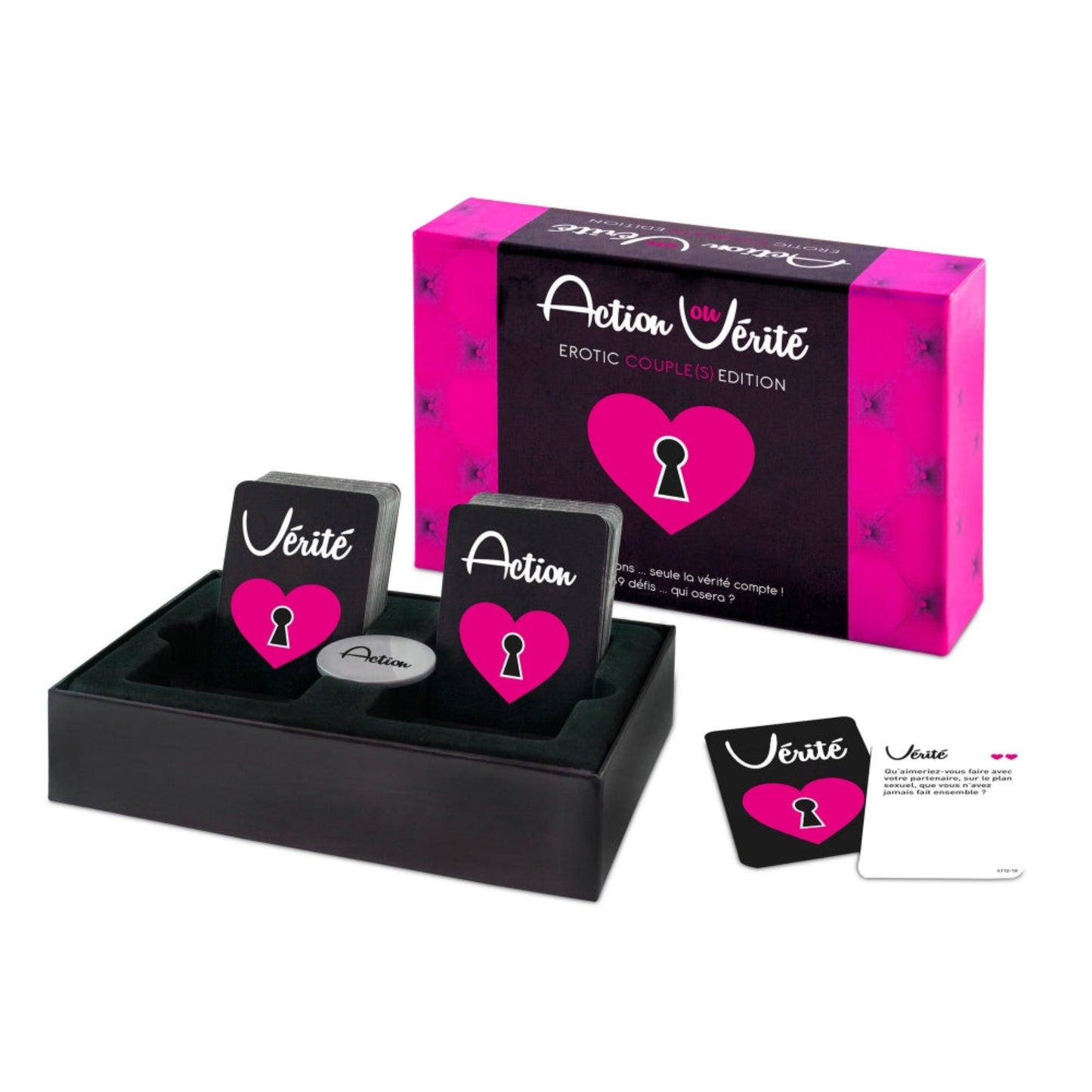 Tease & Please Action ou Vérité Édition Couple - Jeu pour couple FR/DE