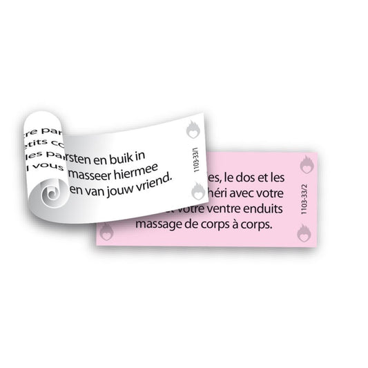 Tease & Please Corps à Coeur Désir & Amour - Jeu pour couple FR/DE