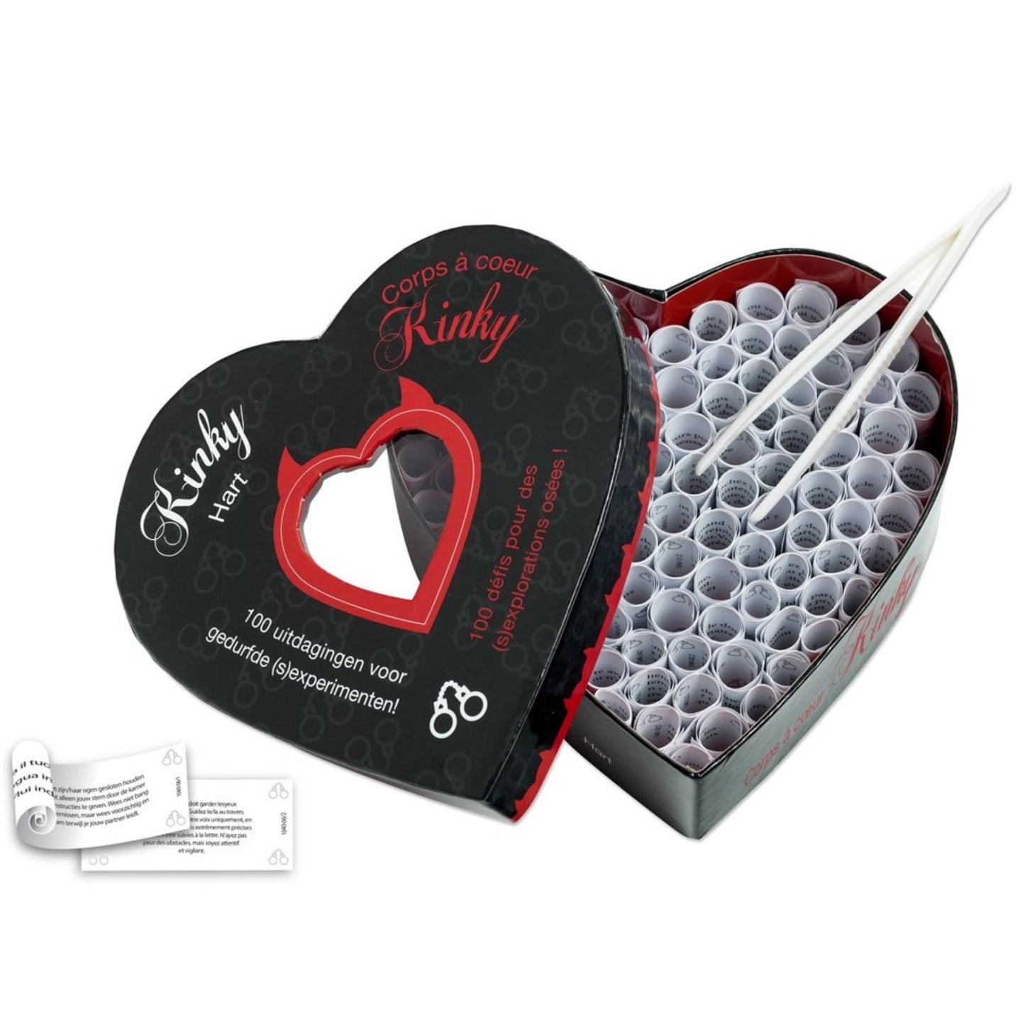 Tease & Please Corps à Coeur Kinky - Jeu pour couple FR/DE
