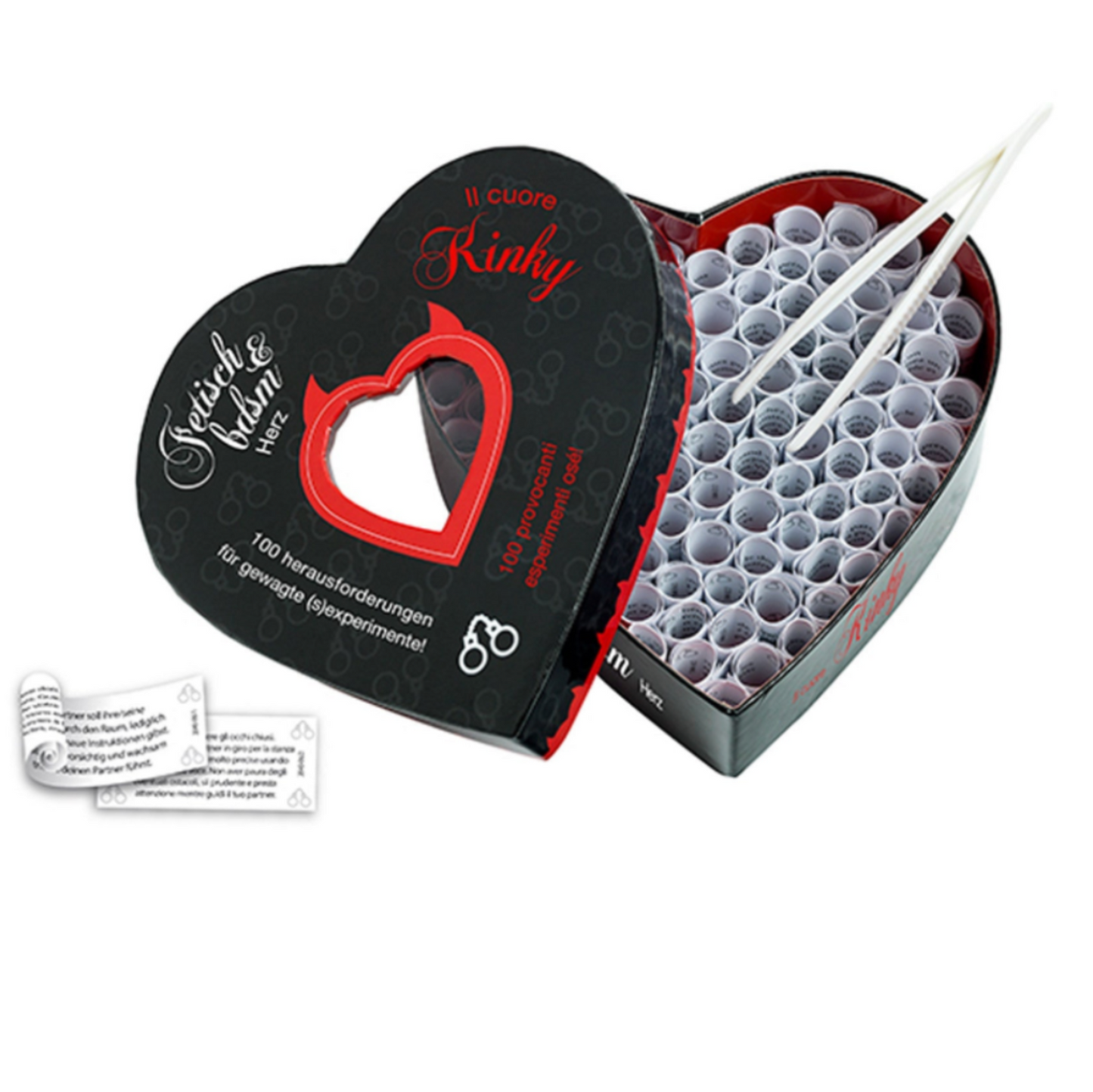 Tease & Please Corps à Coeur Kinky - Jeu pour couple FR/DE