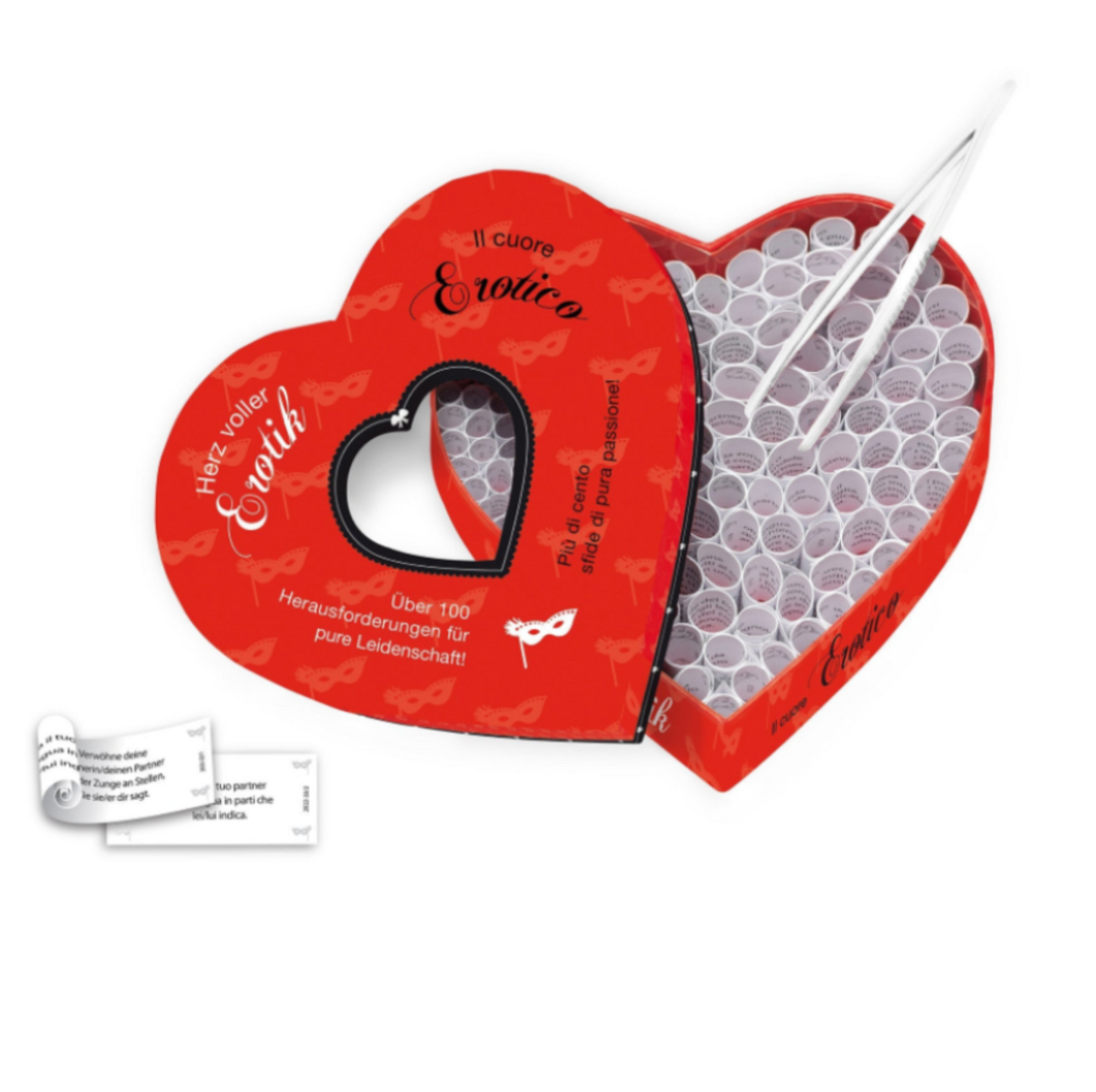 Tease & Please Corps à Coeur Érotique - Jeu pour couple FR/DE