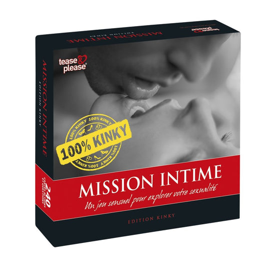 Tease & Please Mission Intime 100% Kinky - Jeu pour couple FR/DE