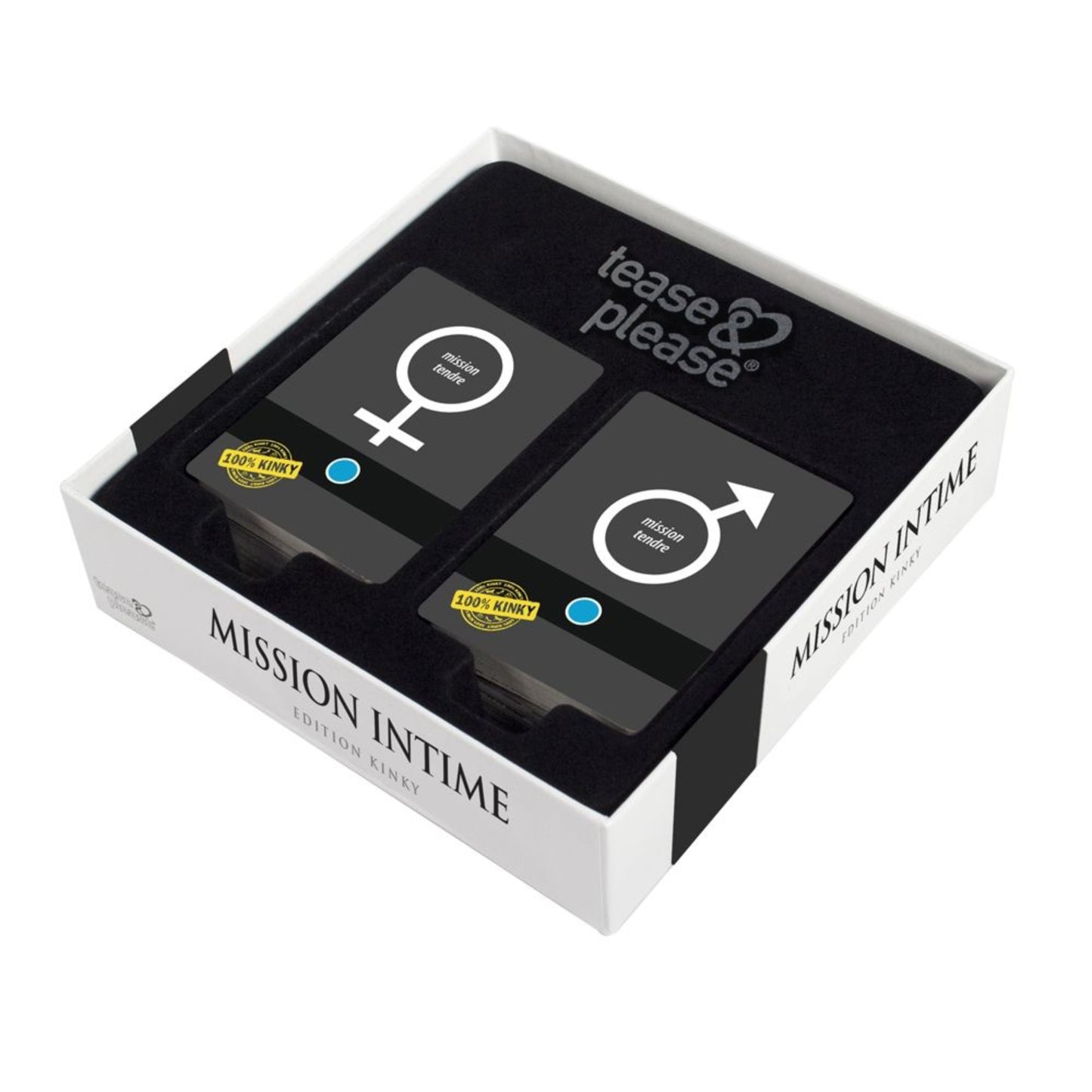 Tease & Please Mission Intime 100% Kinky - Jeu pour couple FR/DE