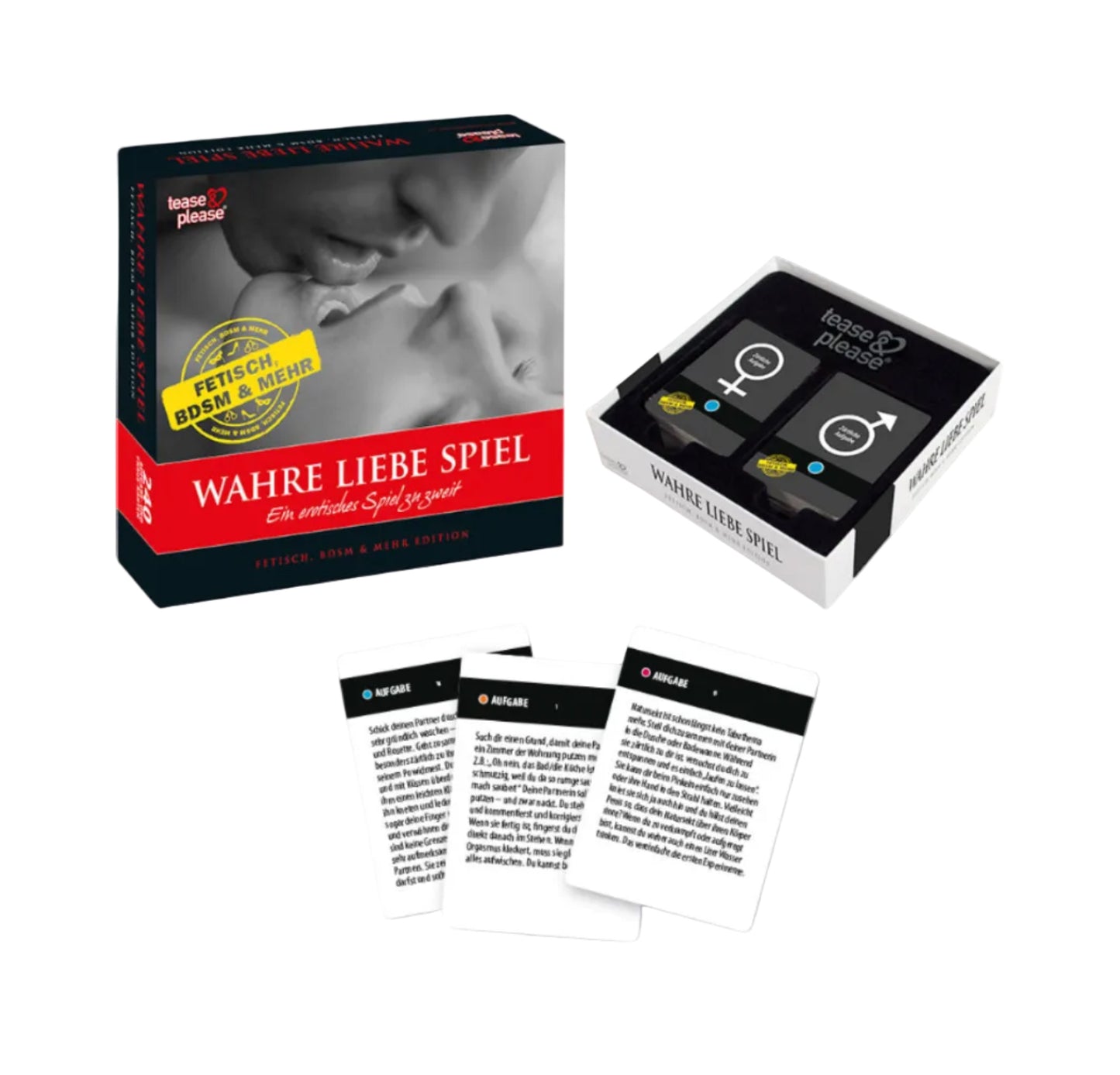 Tease & Please Mission Intime 100% Kinky - Jeu pour couple FR/DE