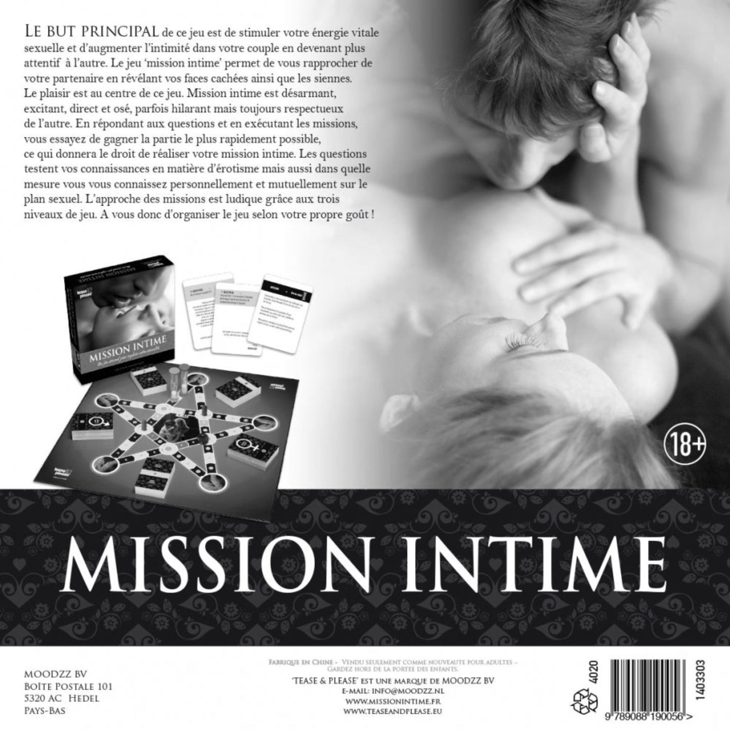 Tease & Please Mission Intime - Jeu pour couple FR/DE