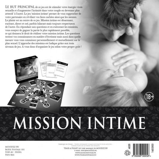 Tease & Please Mission Intime - Jeu pour couple FR/DE