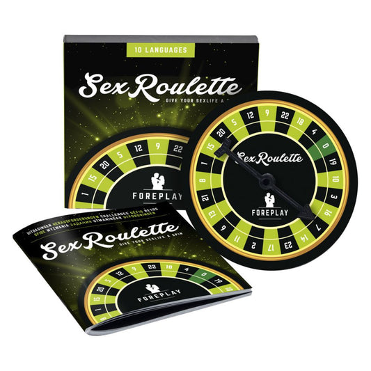 Tease & Please Sex Roulette Foreplay - Jeu coquin multilingue