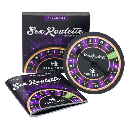 Tease & Please Sex Roulette Kama Sutra - Jeu coquin multilingue