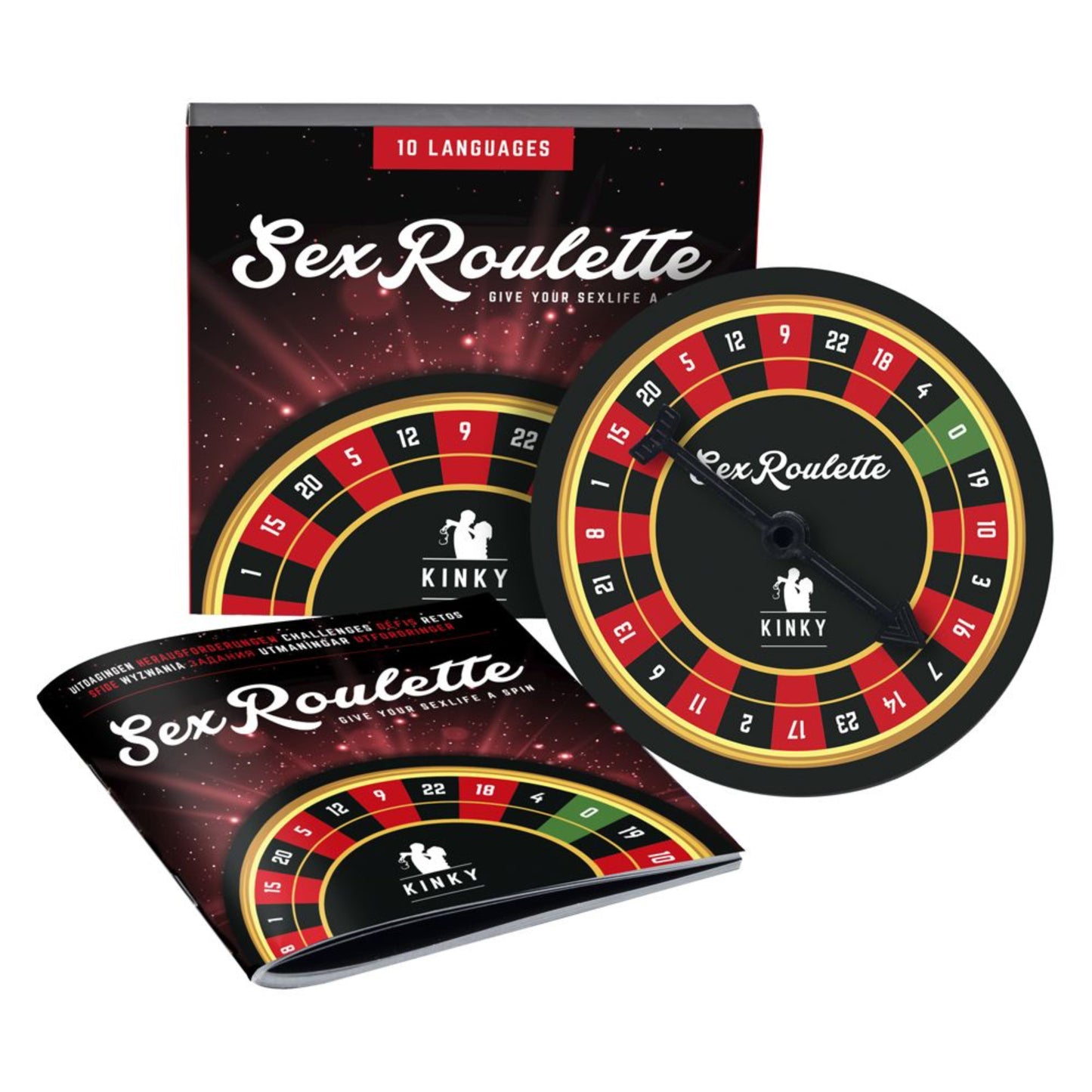 Tease & Please Sex Roulette Kinky - Jeu coquin multilingue