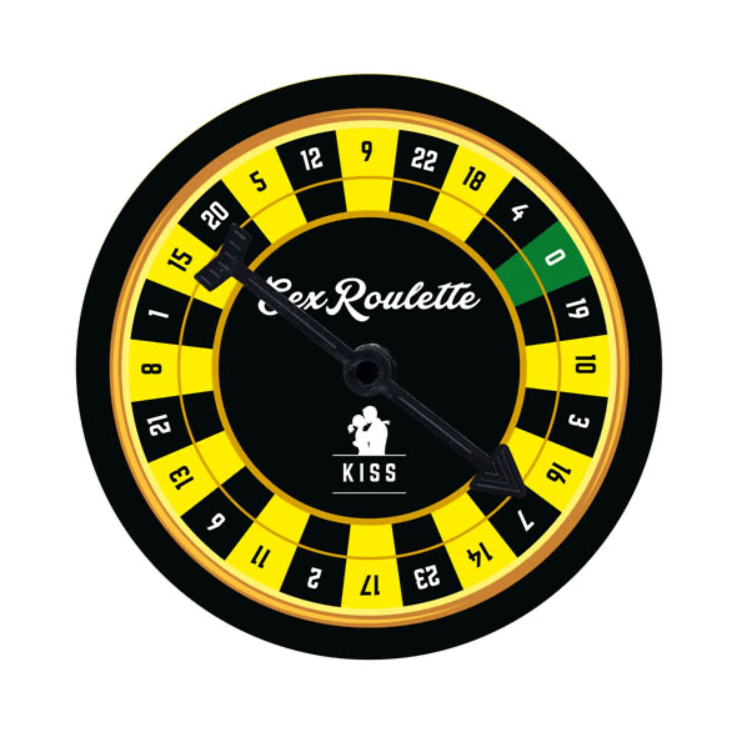 Tease & Please Sex Roulette Kiss - Jeu coquin multilingue