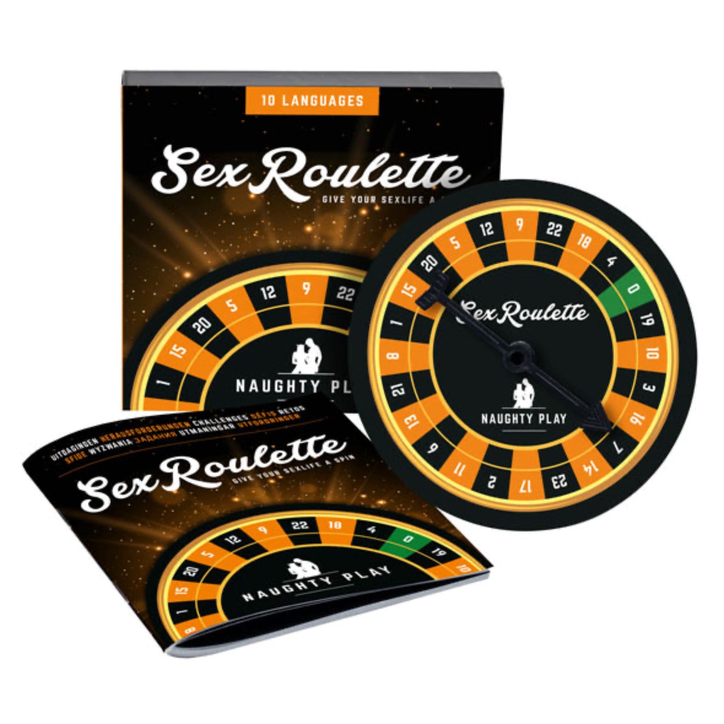 Tease & Please Sex Roulette Naughty Play - Jeu coquin multilingue