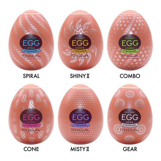 Tenga Egg Hard Boiled II - Masturbateur (pack de 6)