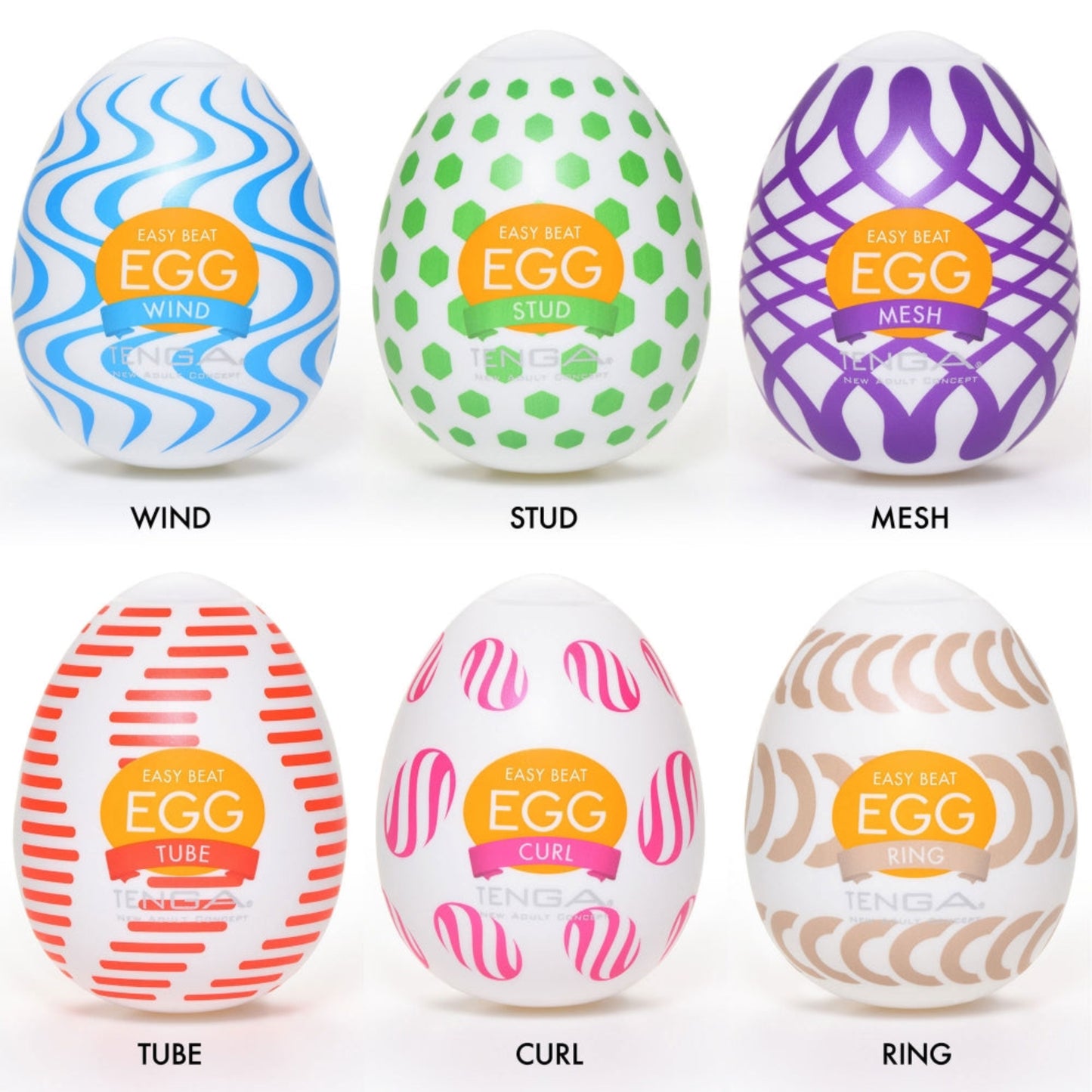 Tenga Egg Wonder - Masturbateur (pack de 6)