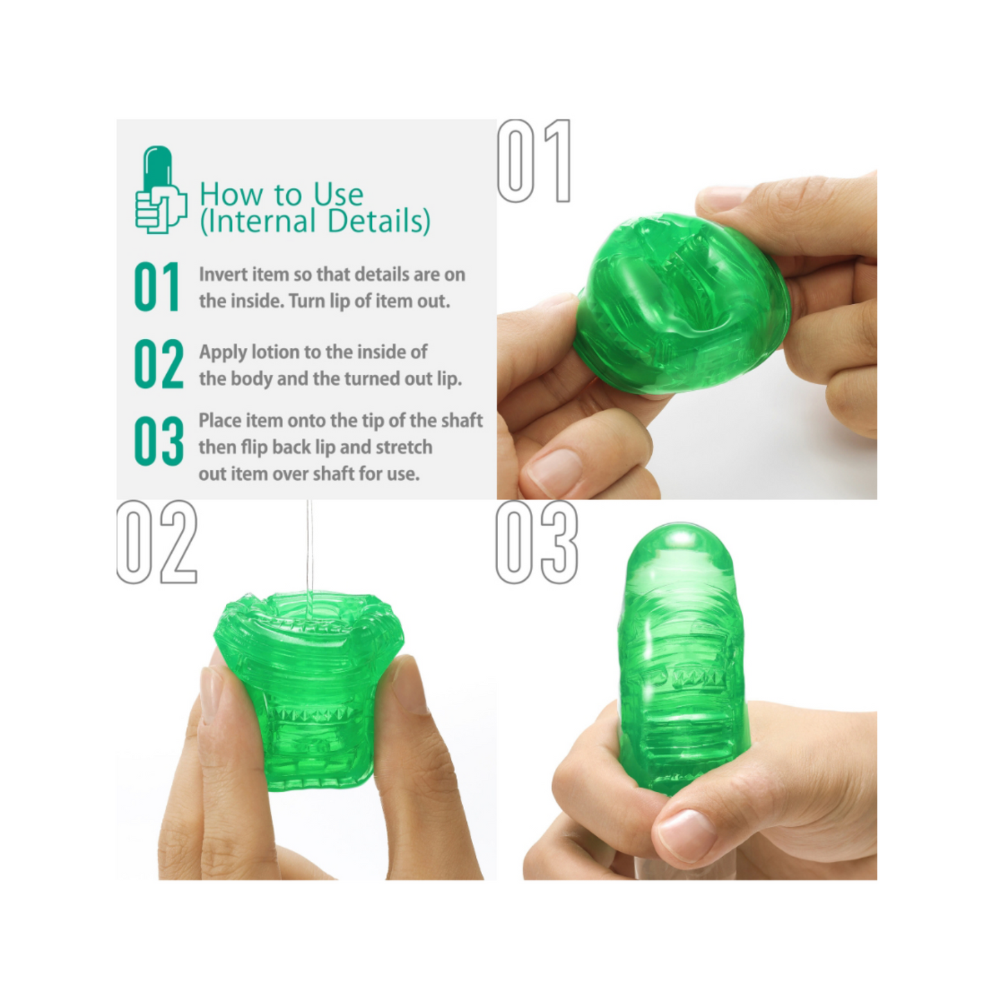 Tenga Uni - Masturbateur et stimulateur (pack de 4)