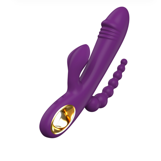ToyJoy Caleona - Vibromasseur triple stimulation