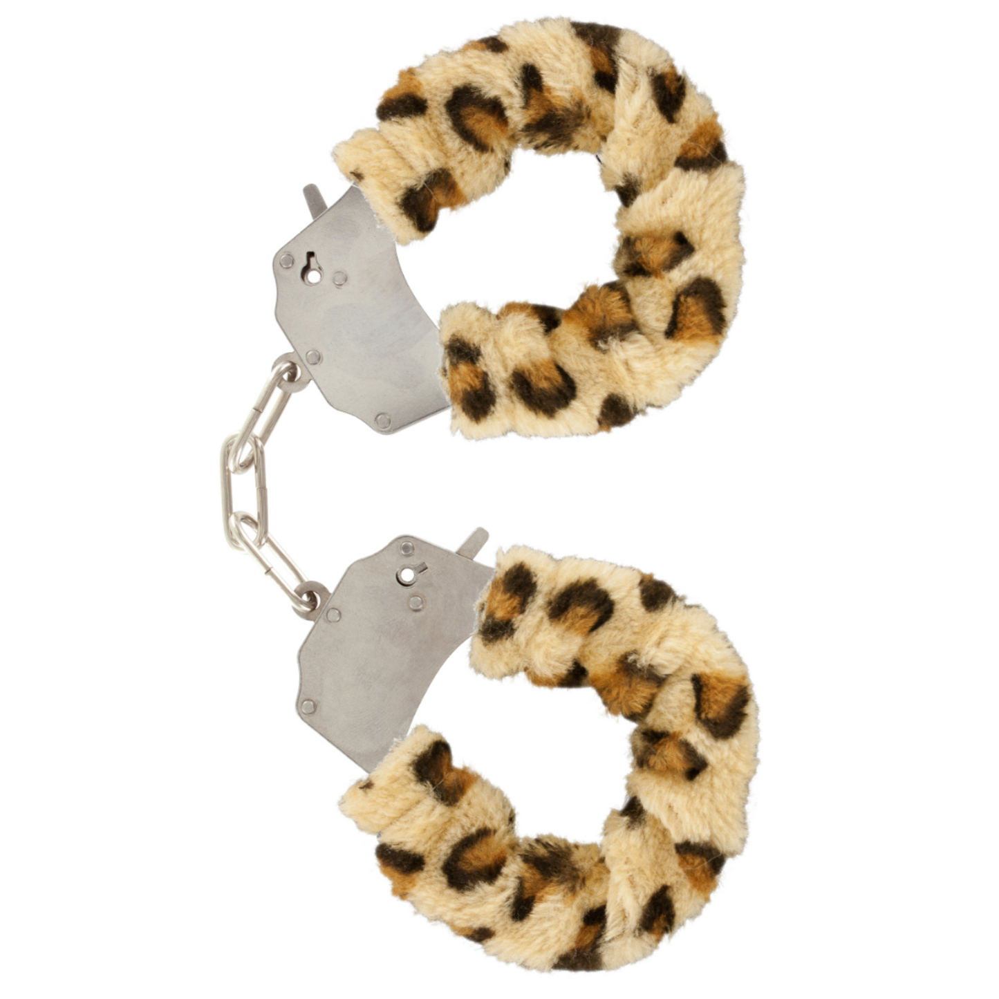 ToyJoy Furry Fun Cuffs – Menottes métal avec fourrure douce et clés