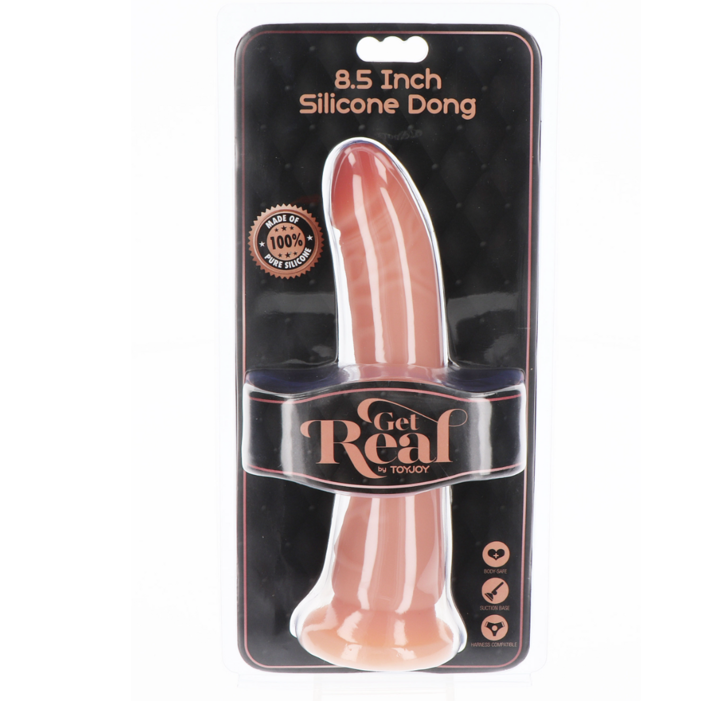 ToyJoy Get Real 8.5'' Silicone - Gode ventouse silicone 21 cm