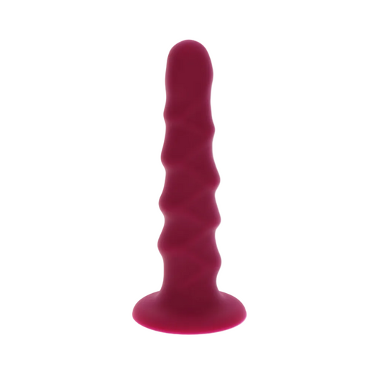 ToyJoy Harness Dong Ribbed - Gode ventouse