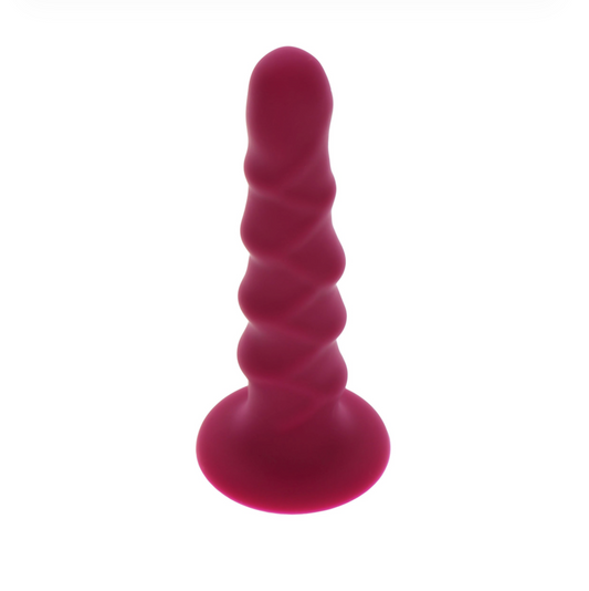 ToyJoy Harness Dong Ribbed - Gode ventouse