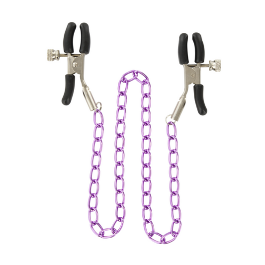 ToyJoy Stimulating Nipple Chain - Pinces à tétons avec chaîne