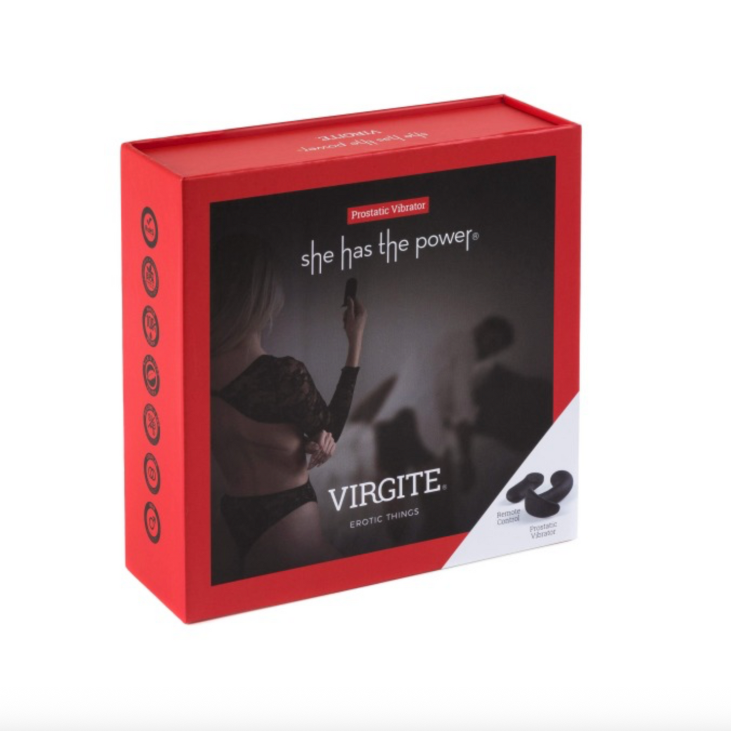Virgite She Has The Power – Stimulateur prostatique vibrant télécommandé