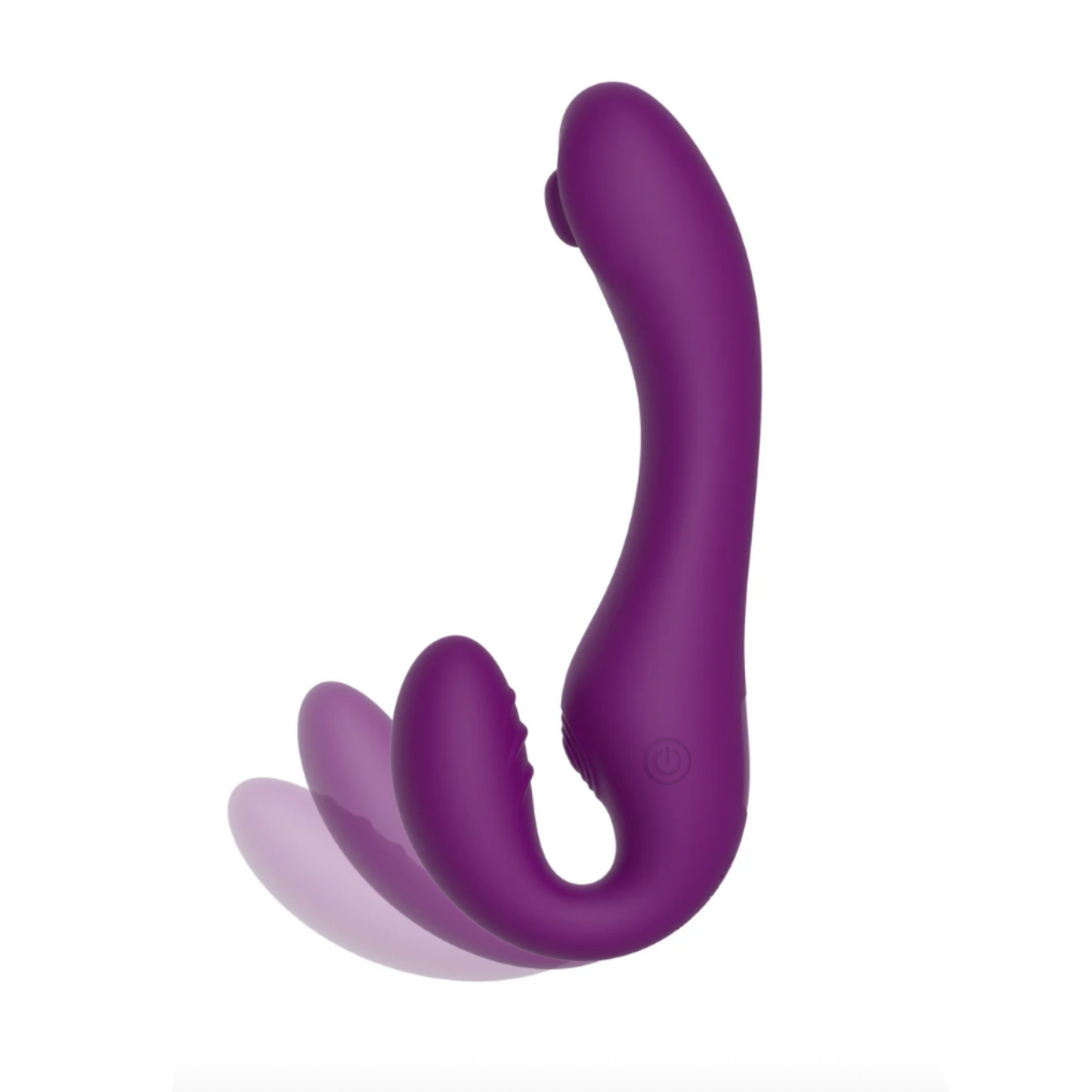 Xocoon Strapless Strap-On - Double gode ceinture vibrant