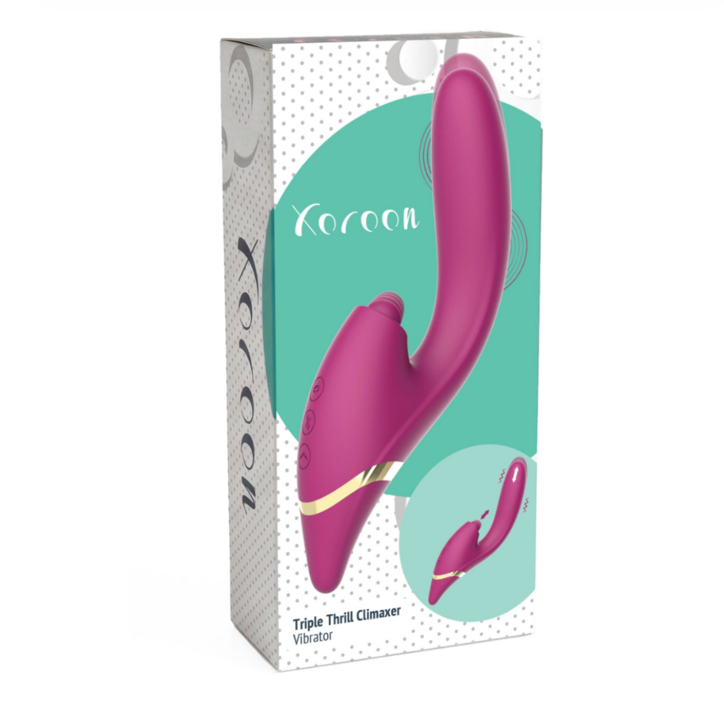 Xocoon Triple Thrill Climaxer - Vibromasseur rabbit