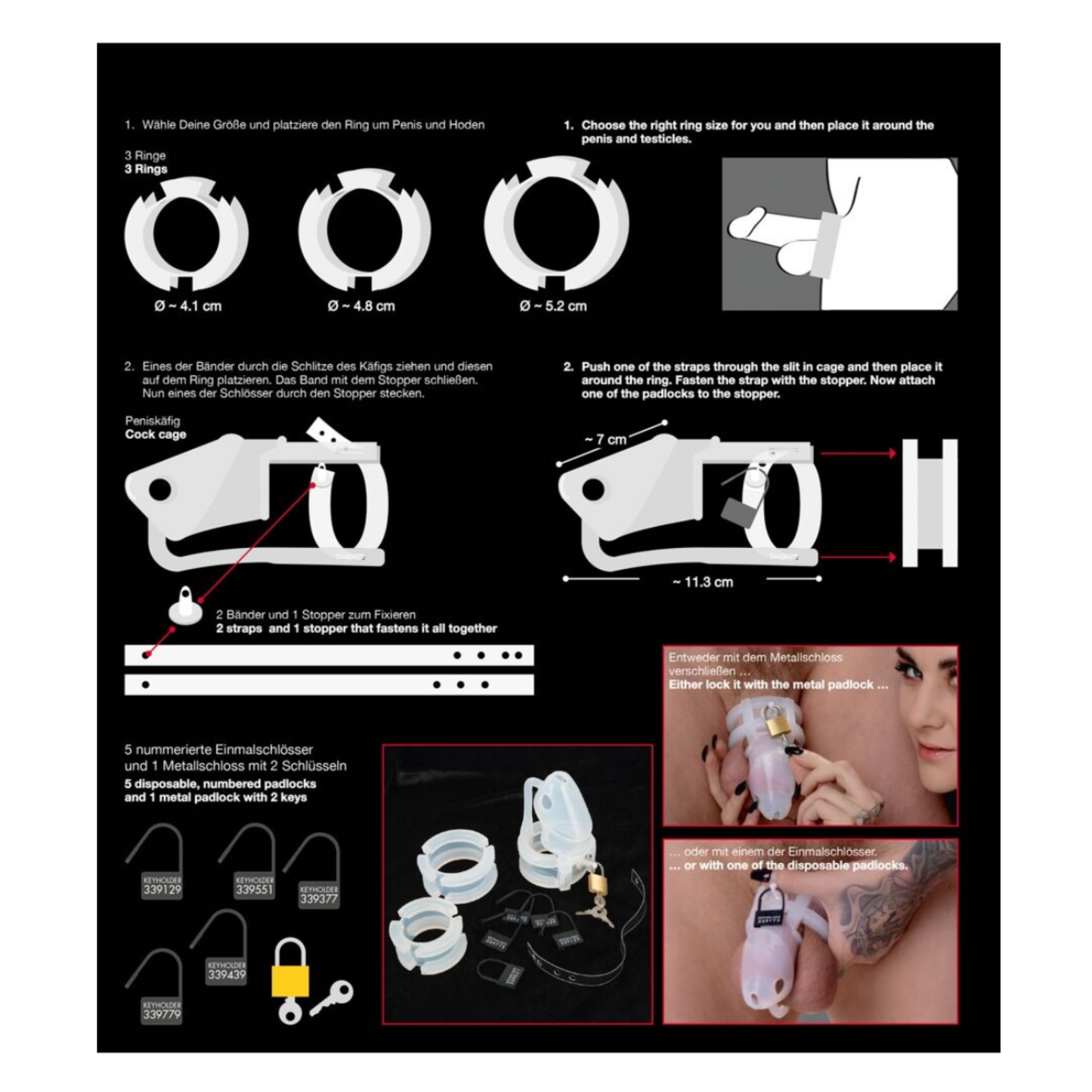 You2Toys Penis Cage - Cage de chasteté en silicone