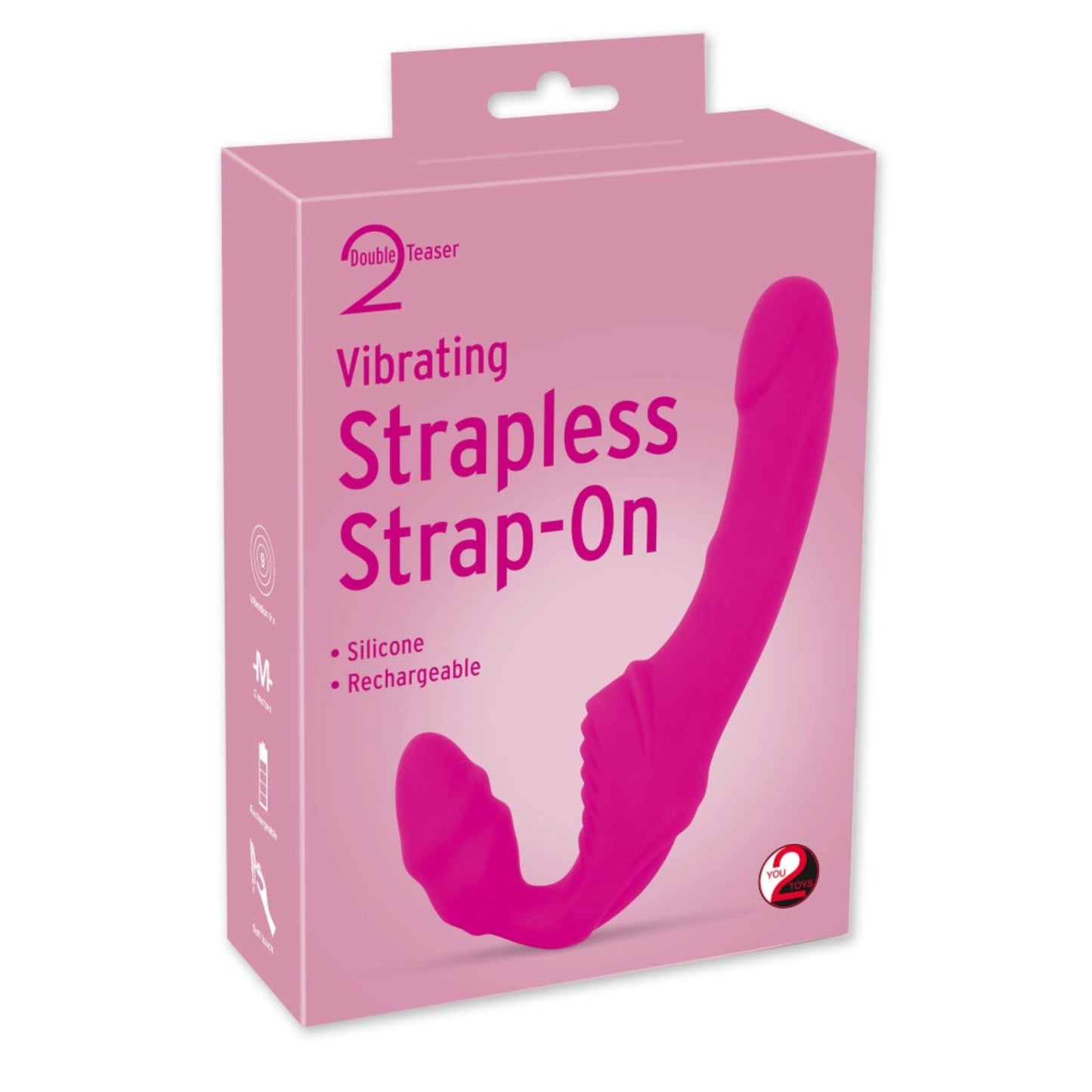 You2Toys Double Teaser - Strap-on vibrant