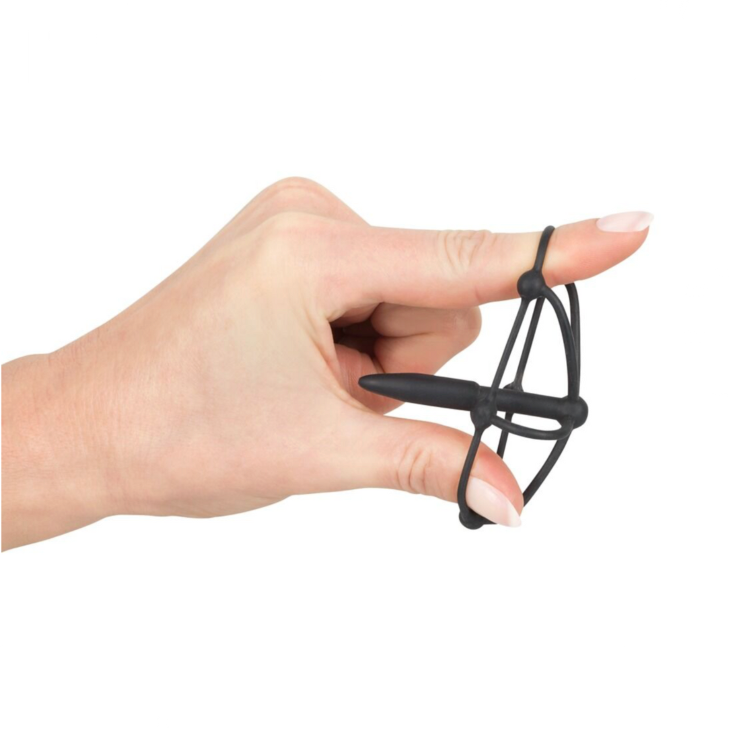 You2Toys Glans Cage Penis Plug - Plug à urètre avec cage pour gland