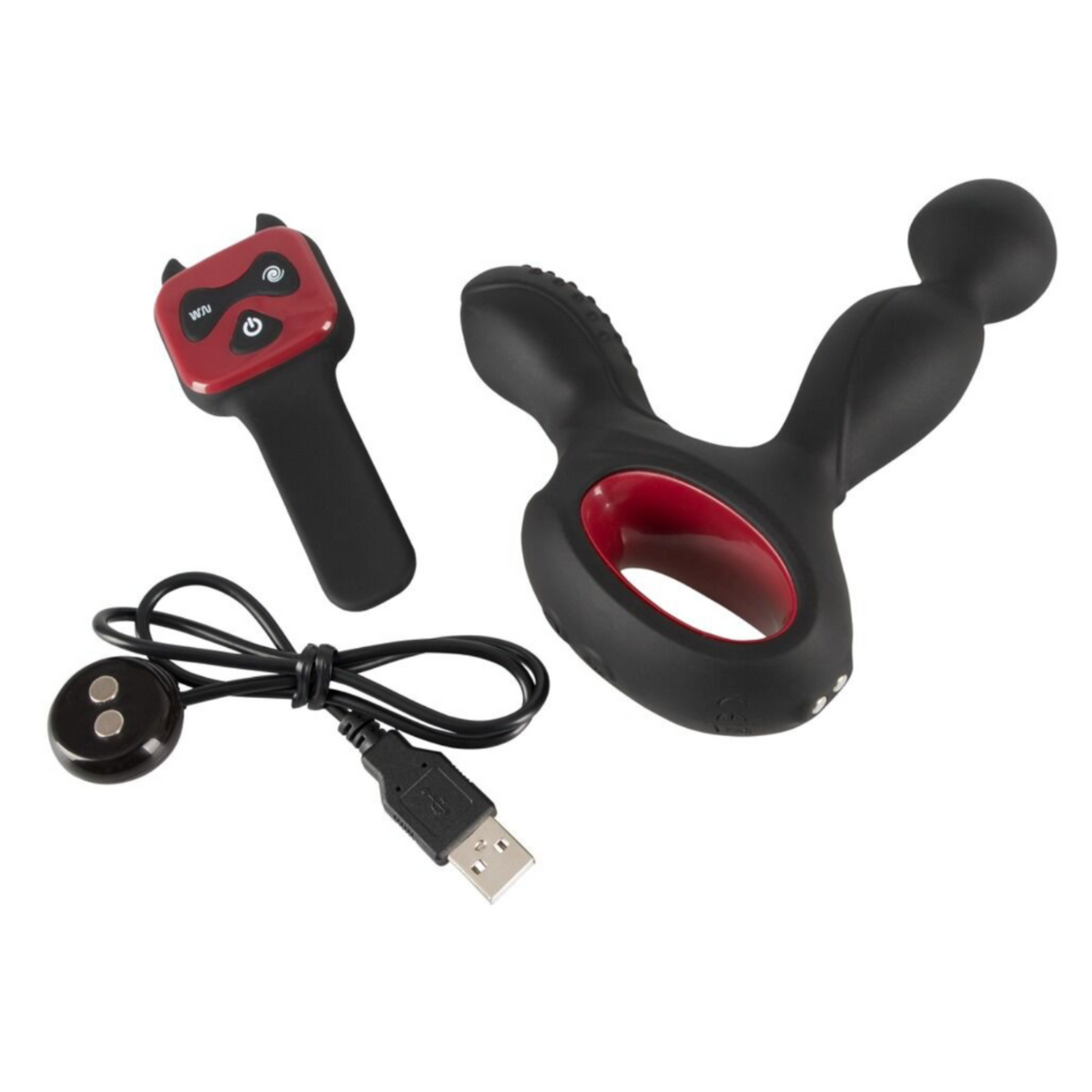 You2Toys Silicone Prostate Plug - Stimulateur prostatique rotatif & chauffant