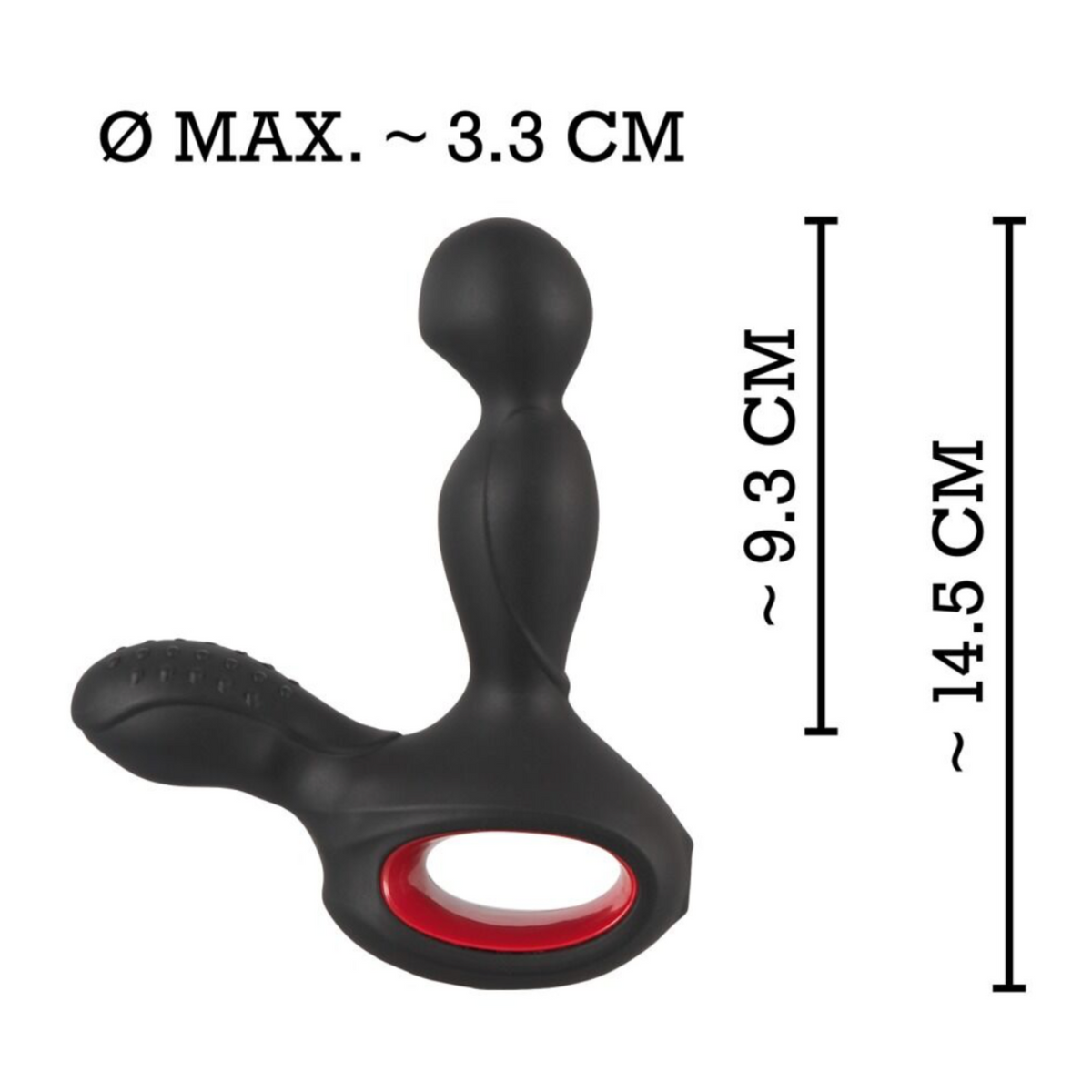 You2Toys Silicone Prostate Plug - Stimulateur prostatique rotatif & chauffant